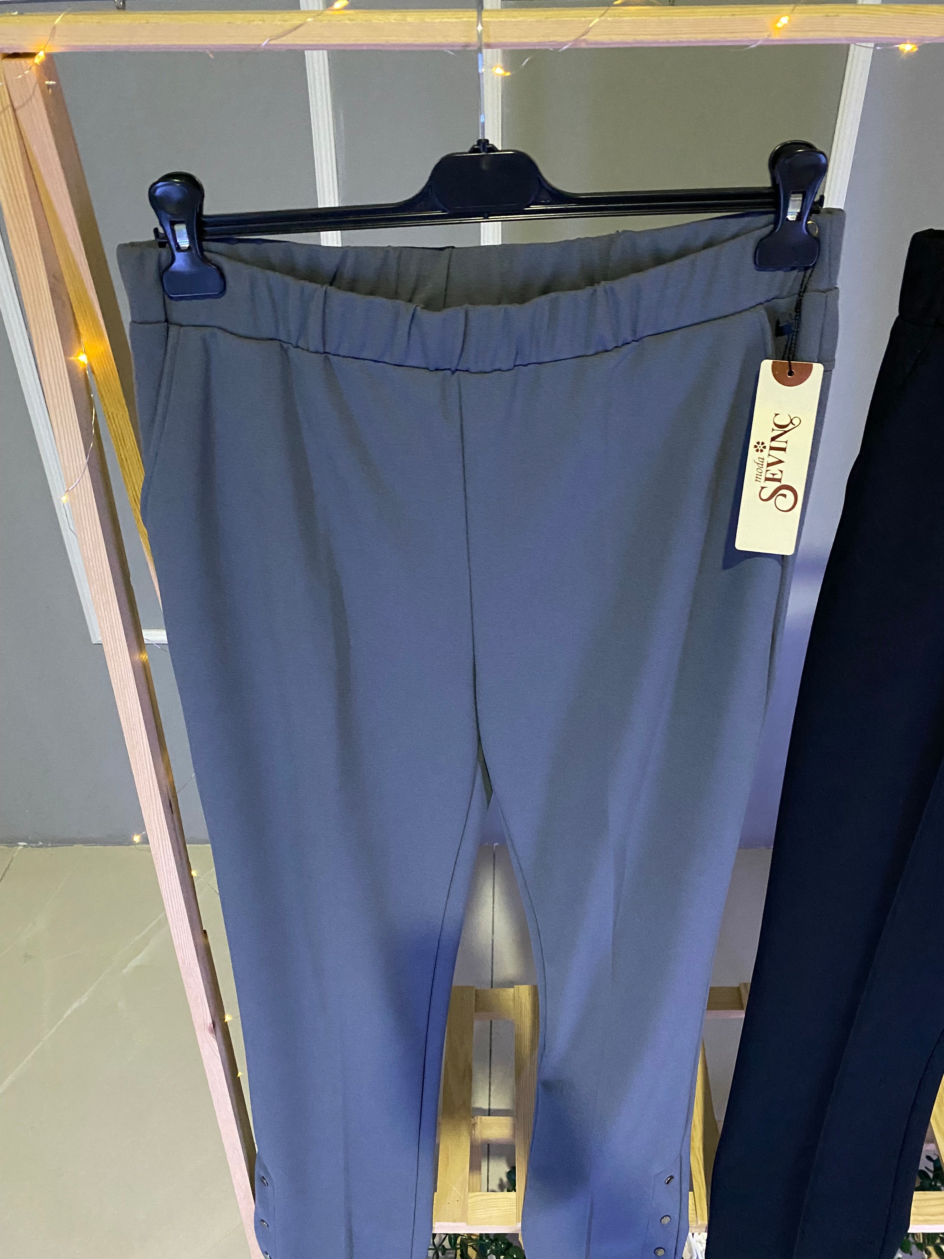 DÜĞME DETAYLI PANTALON